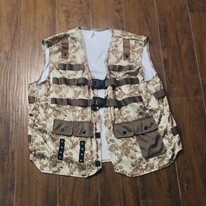 Oversized Army Vest Costume Women’s size Large